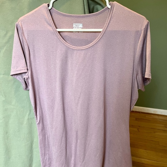 “32 degrees cool” XL Lilac soft tee - Picture 6 of 6